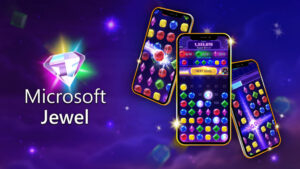 Microsoft Jewel auf Smartphones mit farbigen Edelsteinen