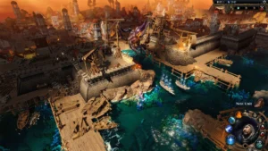 Age of Wonders 4: The Silver Seas – Hafen und Seeschlacht