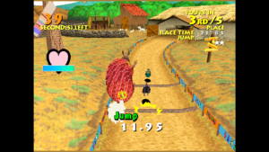 Arcade Archives ARMADILLO RACING – rollendes Gürteltier auf der Wüstenstrecke mit HUD, offizielles Gameplay
