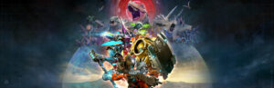 Exoprimal – Steam Hero-Artwork – Exosuits und Dinosaurier im Capcom-Koop-Actionspiel