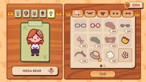 Bun Buns – Nintendo-Screenshot der Auswahl des eigenen Bäcker-Charakters