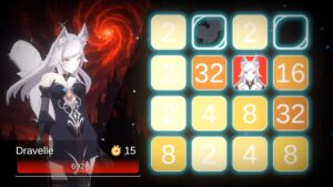 Battle Puzzle 2048 - Queens of the Abyss offizieller Gameplay-Screenshot