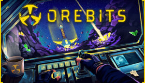 Orebits offizielles Steam-Artwork mit Raumfahrtbergbau