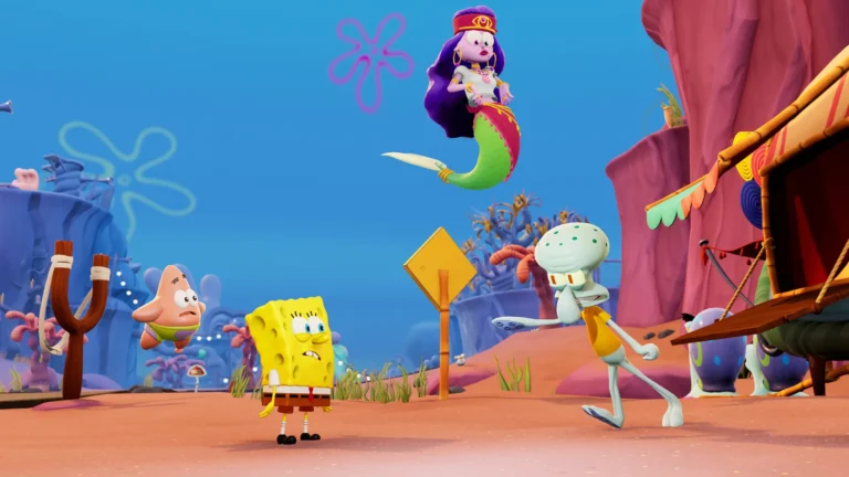 SpongeBob SquarePants The Cosmic Shake Screenshot 1