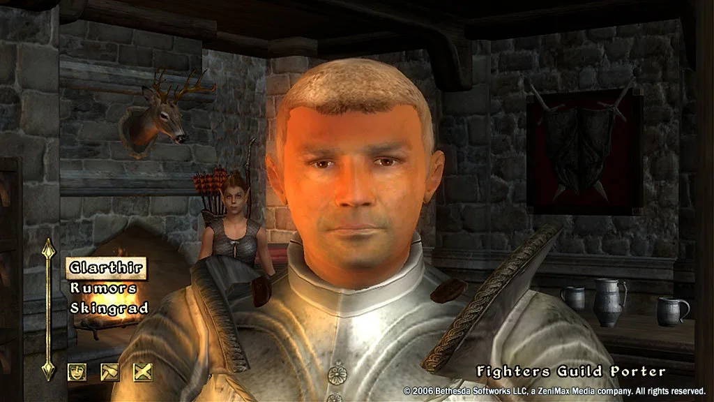 Aufnahme aus der Spielwelt von The Elder Scrolls IV: Oblivion.