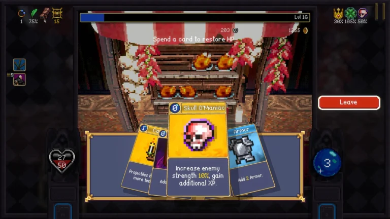 Vampire Crawlers: The Turbo Wildcard from Vampire Survivors iOS Screenshot 6