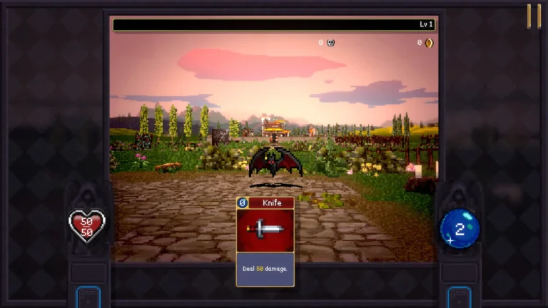 Vampire Crawlers: The Turbo Wildcard from Vampire Survivors iOS Screenshot 1