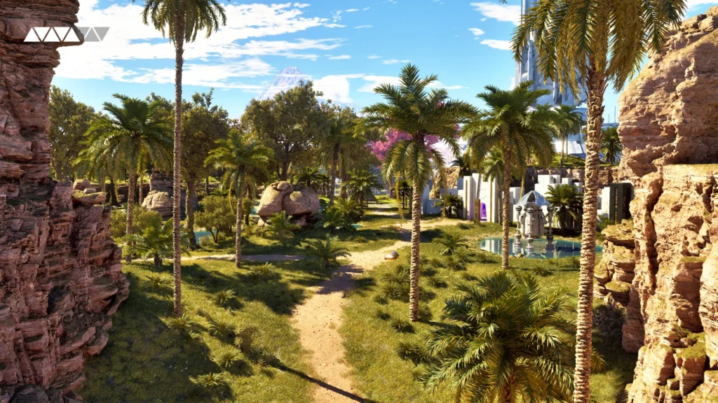 Offizieller Screenshot aus der Anomalie in The Talos Principle 3.