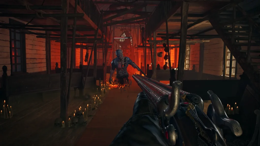 Screenshot aus der Spielwelt von Guns of Eschaton