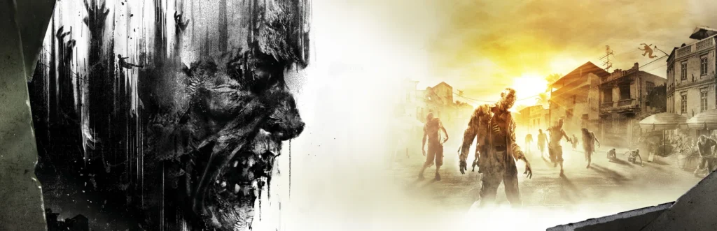 Offizielles Steam-Key-Art zum Zombie-Survival-Spiel Dying Light