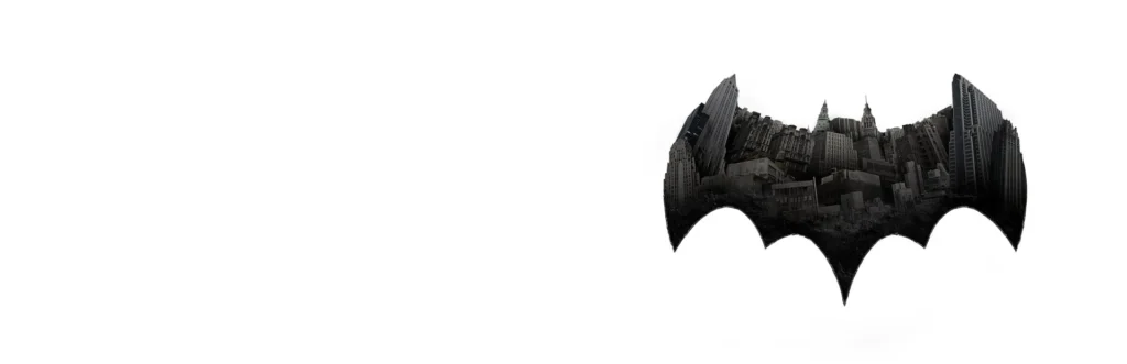Offizielles breites Artwork von Batman: The Telltale Series.
