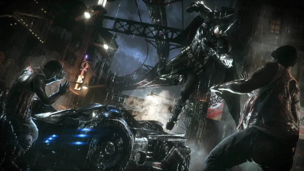 Offizieller Gameplay-Screenshot aus Batman: Arkham Knight