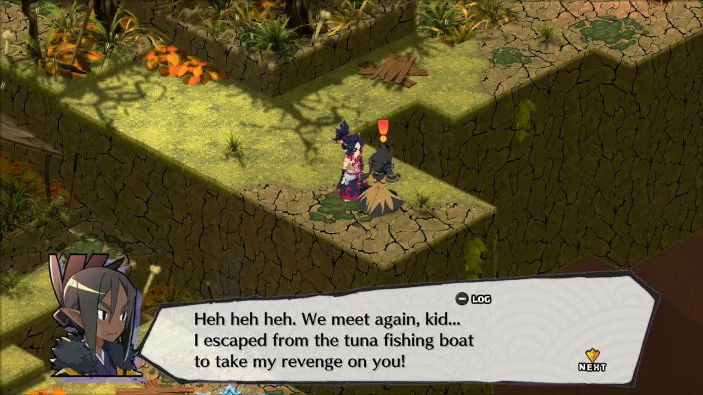 Fuji und Pirilika in einer Spielszene von Disgaea 7.