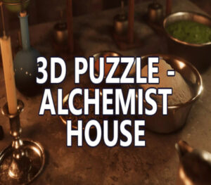 3D PUZZLE Alchemist House
