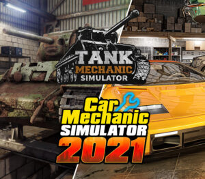 Car Mechanic Simulator 2021 & Tank Mechanic Simulator Xbox Series