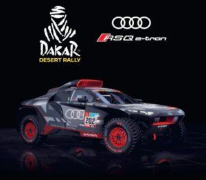 Dakar Desert Rally Audi RS Q e-tron Hybrid Car PS5