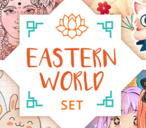 Movavi Video Editor 2023 Eastern World Set