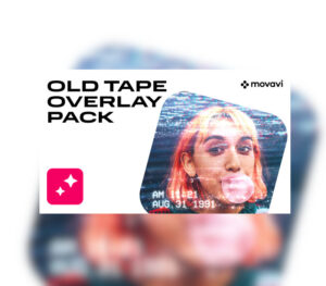 Movavi Video Editor 2023 Old Tape Overlay Pack