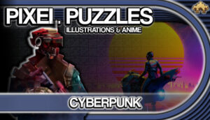 Pixel Puzzles Illustrations & Anime Jigsaw Pack Cyberpunk