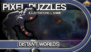Pixel Puzzles Illustrations & Anime Jigsaw Pack Distant Worlds