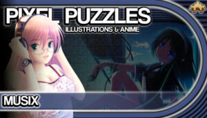 Pixel Puzzles Illustrations & Anime Jigsaw Pack Musix