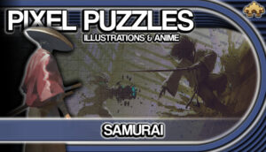 Pixel Puzzles Illustrations & Anime Jigsaw Pack Samurai