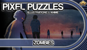 Pixel Puzzles Illustrations & Anime Jigsaw Pack Zombies