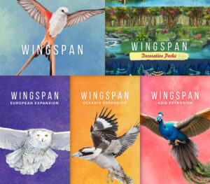 Wingspan + European + Oceania + Asia + Decorative Packs Xbox Series