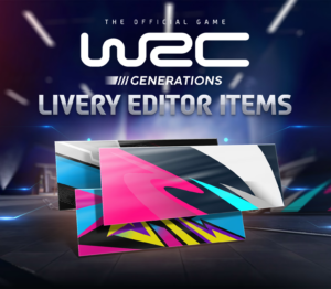 WRC Generations Livery editor extra items